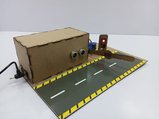Smart Car Barrier DIY Kit – Arduino Powered Automation Project
